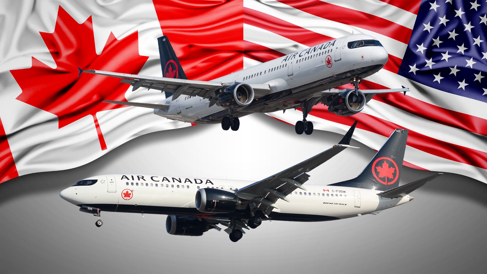 Dưới 500 dặm: Đây là các tuyến đường chính ngắn nhất của Air Canada đến Mỹ