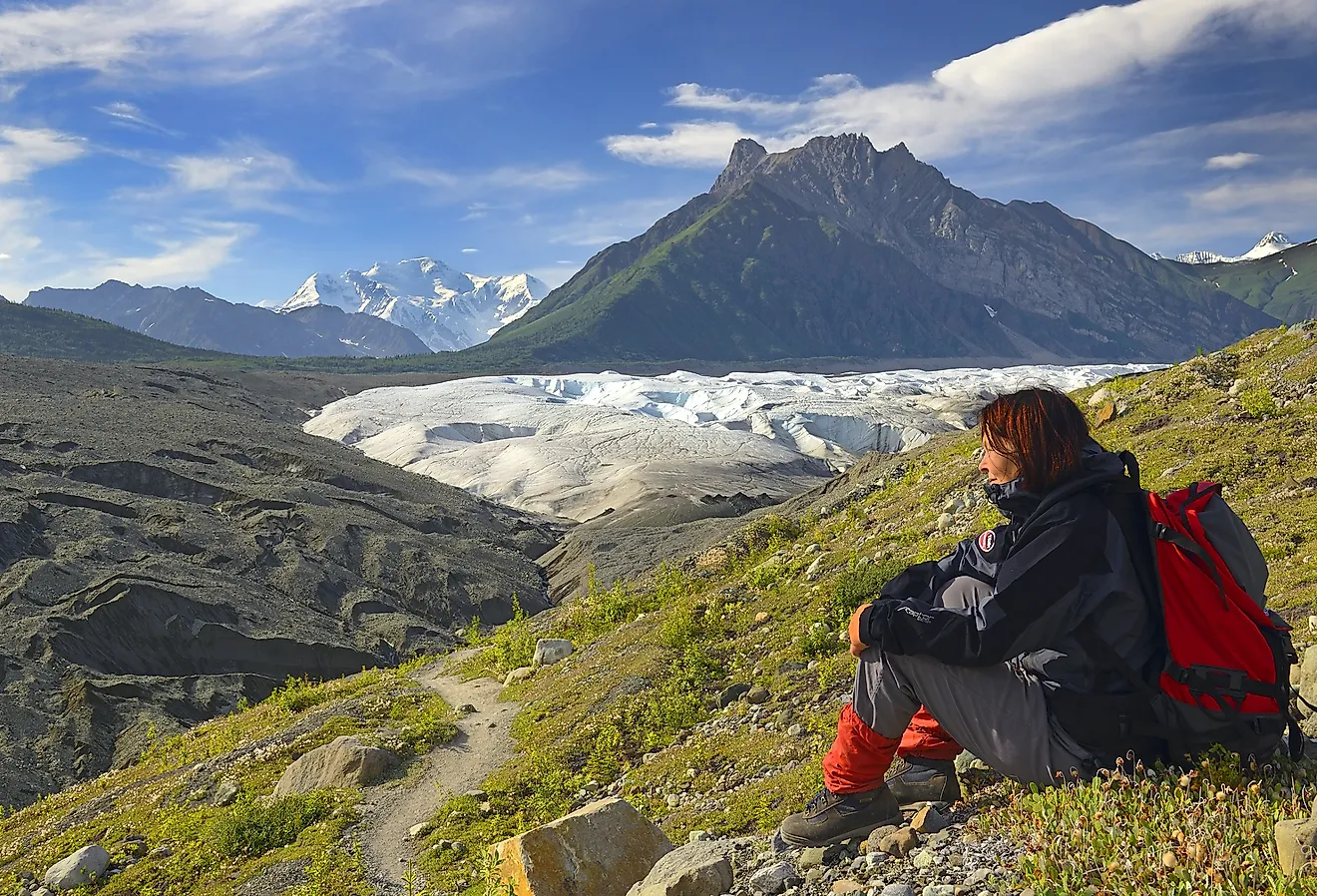 ยักษ์แห่งน้ำแข็งและไฟในอุทยานแห่งชาติ Wrangell St. Elias และเขตอนุรักษ์